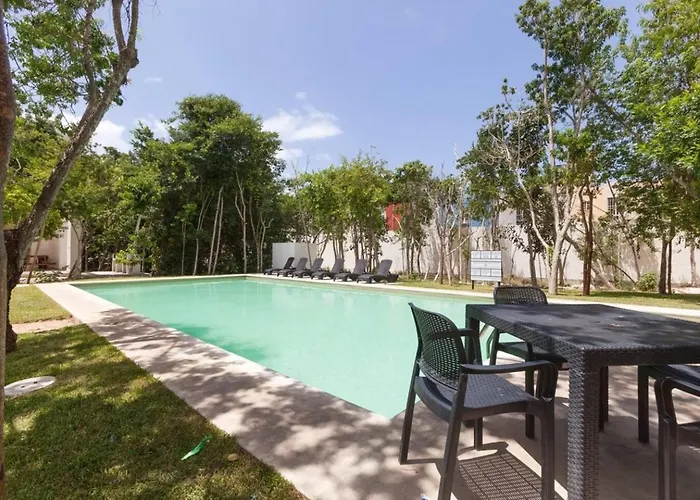 Casa de férias Family Friendly For 7 10min 200 Mb Gym Playa del Carmen